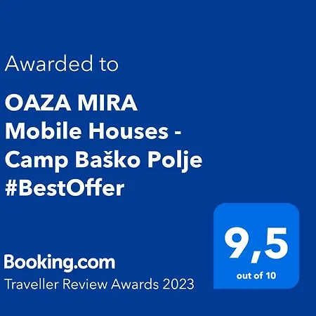 Oaza Mira 2 Mobile House - Camp Basko Polje Holiday park Baska Voda